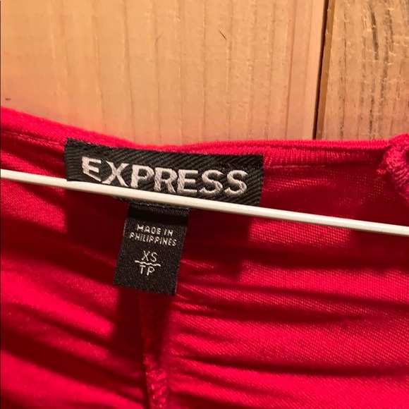 Express short sleeve top red - Picture 4 of 4